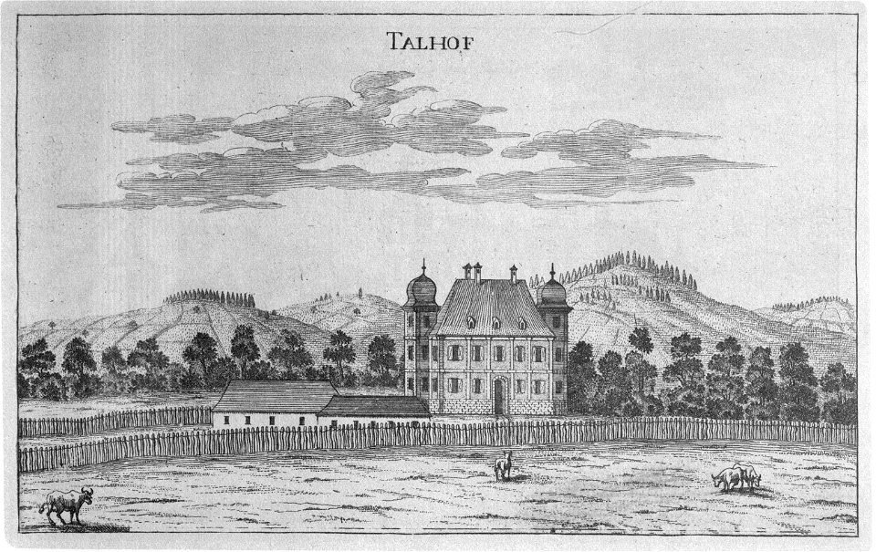 Vischer - Topographia Ducatus Stiriae - 433 Thalhof