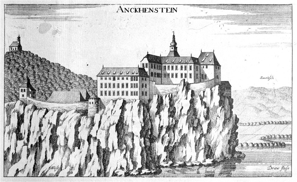 Vischer - Topographia Ducatus Stiria - 013 Ankenstein Borl