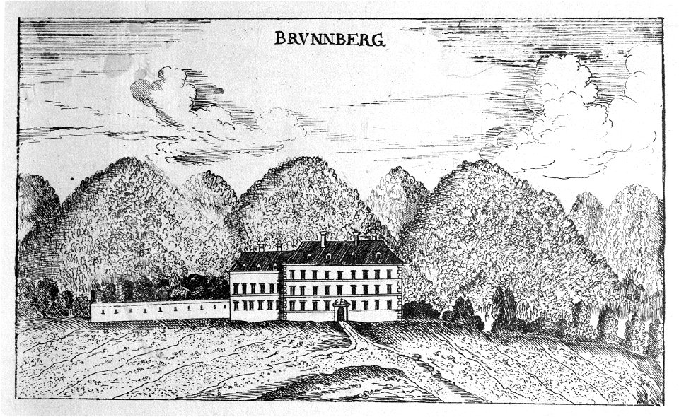 Vischer - Topographia Ducatus Stiria - 025 Brunnberg bei Cilli - Plumberk