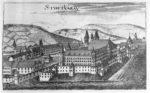 Vischer - Topographia Ducatus Stiriae - 454 Stift Vorau