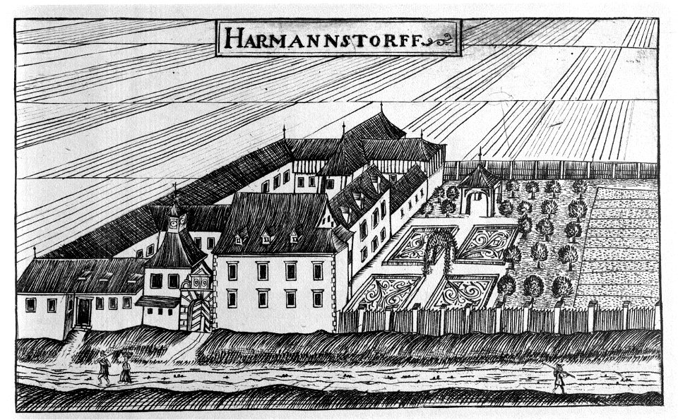 Vischer - Topographia Ducatus Stiria - 115 Graz Harmsdorf