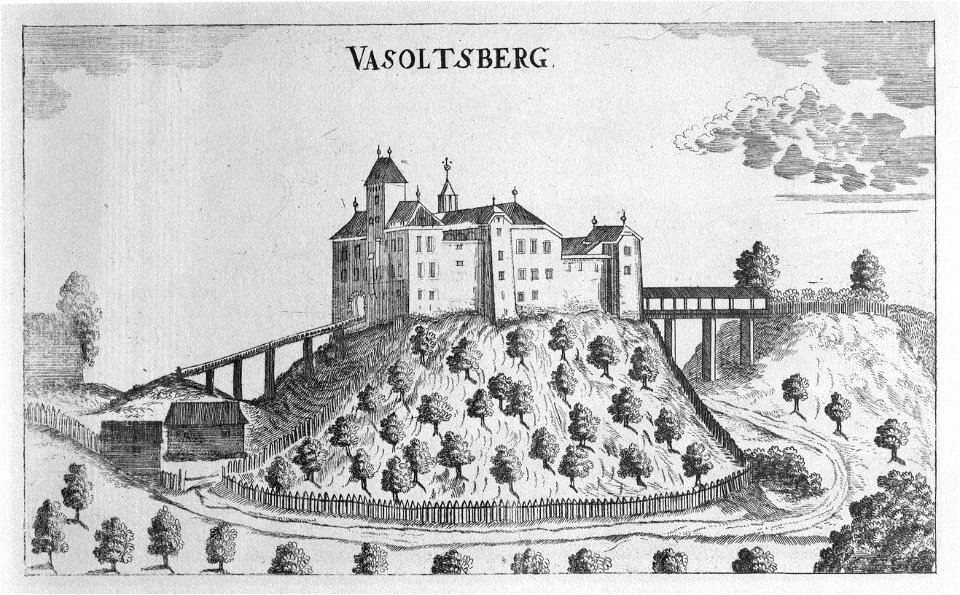 Vischer - Topographia Ducatus Stiriae - 449 Vasoldsberg bei Graz