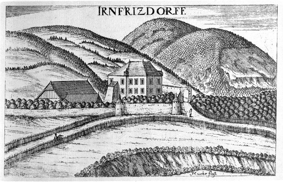 Vischer - Topographia Ducatus Stiria - 184 Irnfridsdorf bei Murau