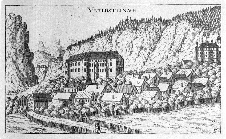 Vischer - Topographia Ducatus Stiriae - 404 Unterstainach