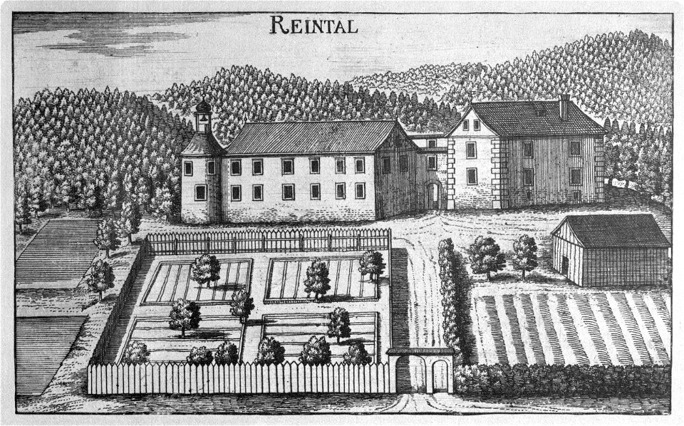 Vischer - Topographia Ducatus Stiriae - 337 Reinthal bei Graz