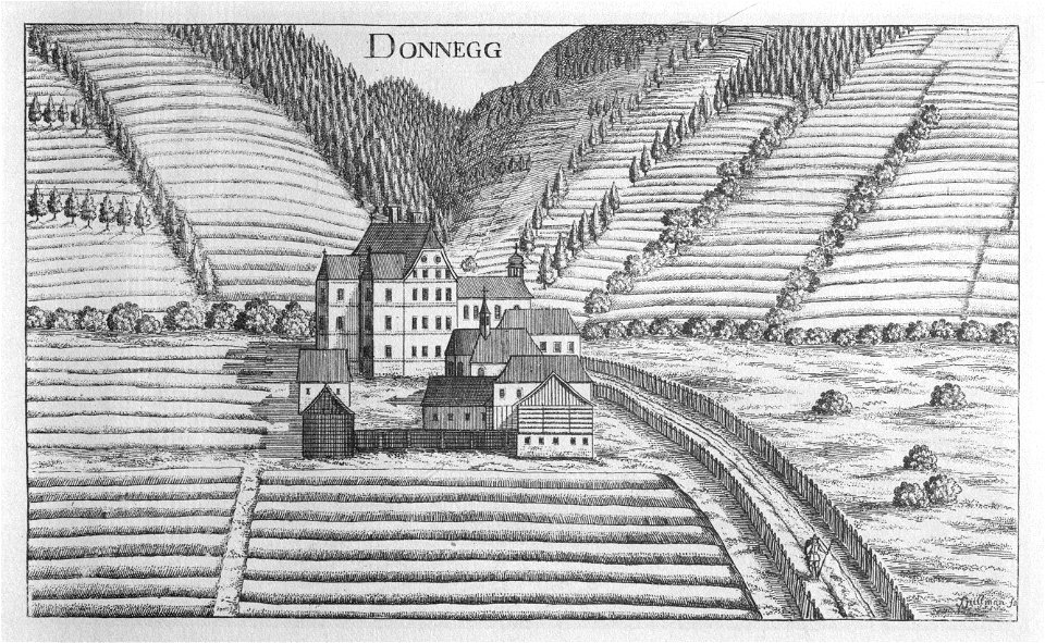 Vischer - Topographia Ducatus Stiriae - 436 Thonegg bei Gröbming