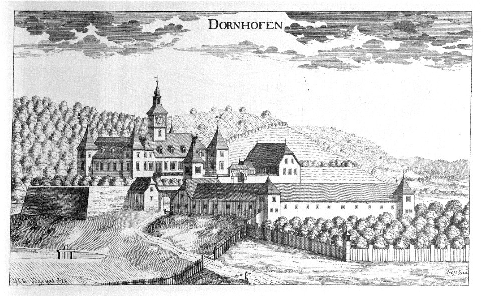 Vischer - Topographia Ducatus Stiria - 041 Dornhofen bei Eggersberg