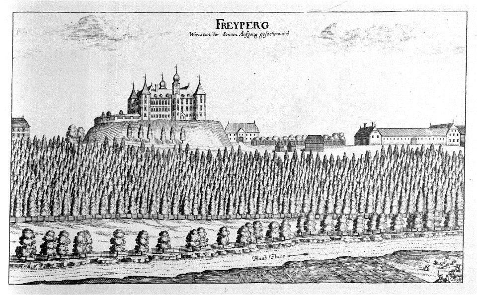 Vischer - Topographia Ducatus Stiria - 083 Freiberg bei Gleisdorf
