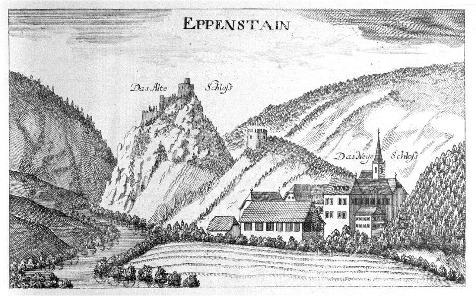 Vischer - Topographia Ducatus Stiria - 057 Eppenstein bei Judenburg