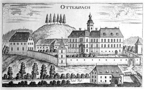 Vischer - Topographia Ducatus Stiriae - 289 Ottersbach bei Mantrach