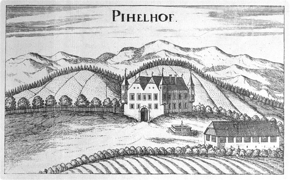 Vischer - Topographia Ducatus Stiriae - 305 Pichlhof bei Neumarkt