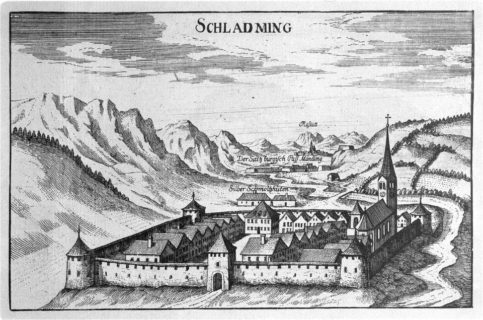 Vischer - Topographia Ducatus Stiriae - 377 Schladming