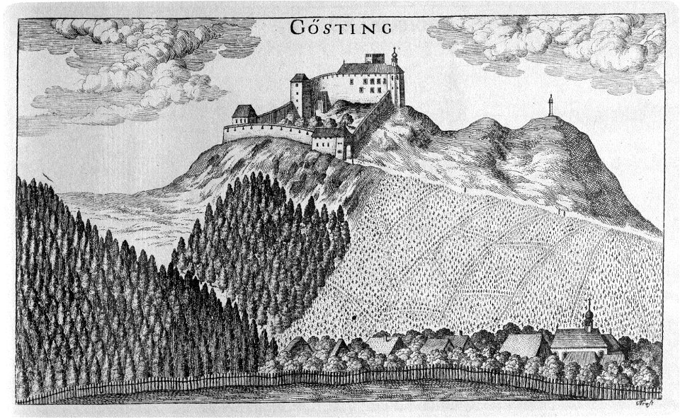 Vischer - Topographia Ducatus Stiria - 113 Graz Gösting