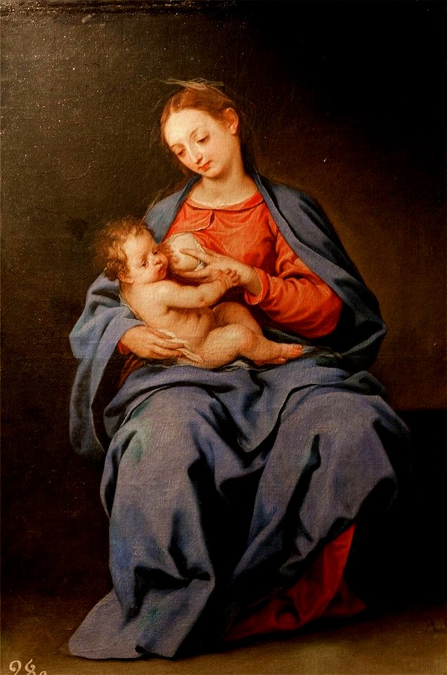 Virgen de la Leche, de Alonso Cano. (Museo de Guadalajara)
