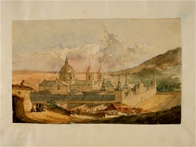 Vista del Monasterio de El Escorial Rico 1