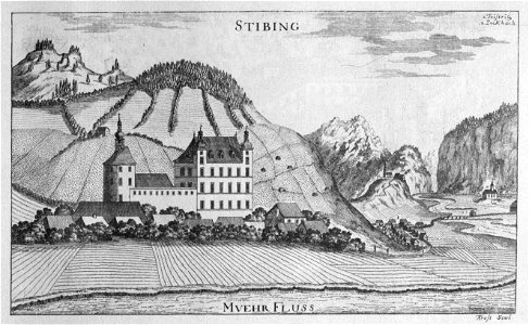 Vischer - Topographia Ducatus Stiriae - 421 Stübing bei Frohnleiten