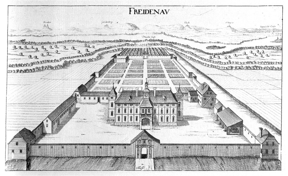 Vischer - Topographia Ducatus Stiria - 088 Freudenau bei Radkersburg - Crnci