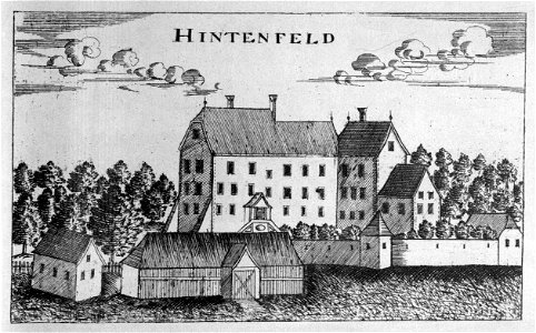 Vischer - Topographia Ducatus Stiria - 116 Graz Hintenfeld
