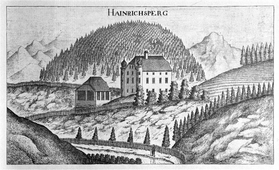 Vischer - Topographia Ducatus Stiria - 167 Heinrichsberg bei Judenburg