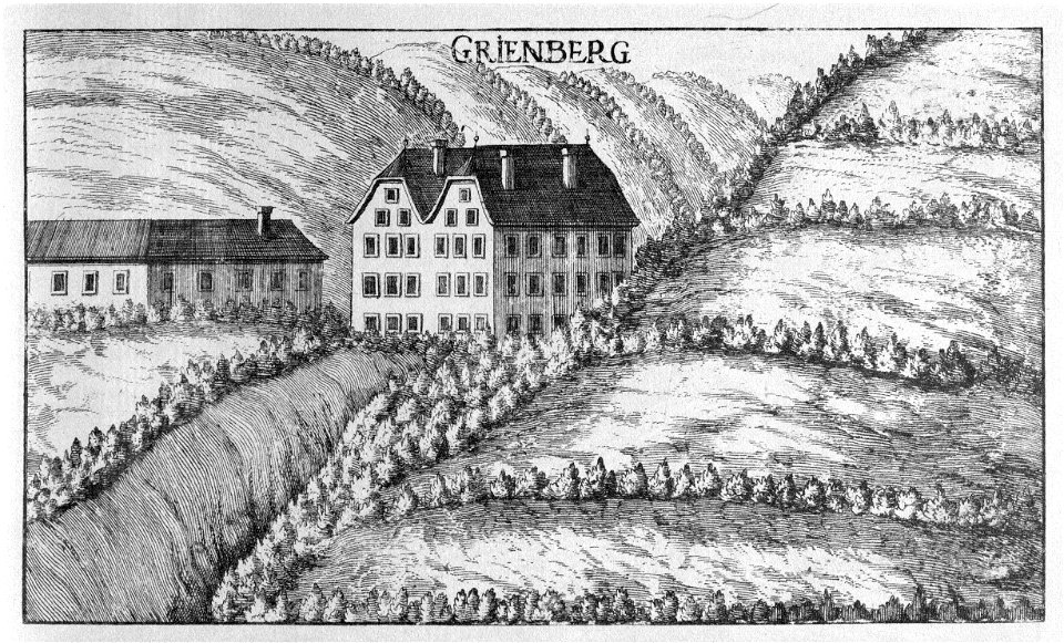Vischer - Topographia Ducatus Stiria - 145 Grünberg bei Windischgraz - Gromperk