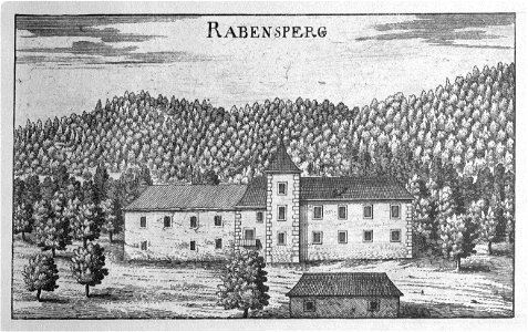 Vischer - Topographia Ducatus Stiriae - 324 Rabensberg bei Cilli - Ransperk