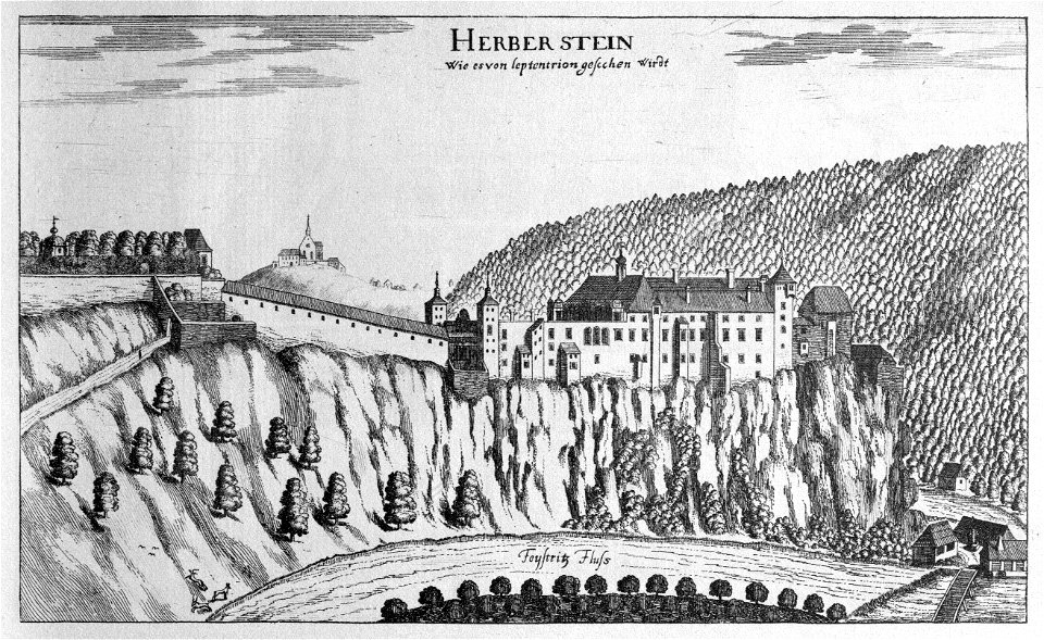Vischer - Topographia Ducatus Stiria - 173 Herberstein bei Pöllau