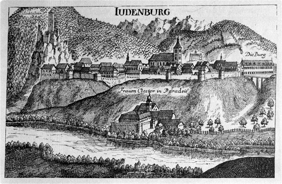 Vischer - Topographia Ducatus Stiria - 189 Judenburg