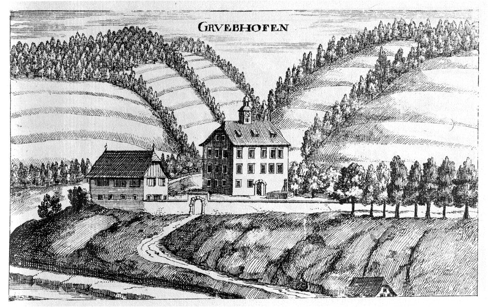 Vischer - Topographia Ducatus Stiria - 144 Grubhofen bei Judenburg