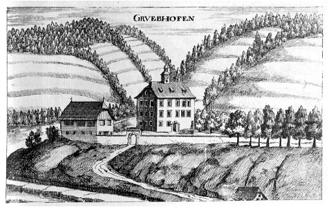 Vischer - Topographia Ducatus Stiria - 144 Grubhofen bei Judenburg