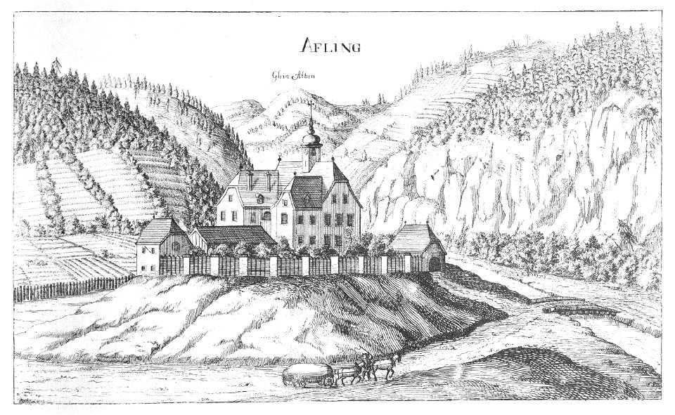 Vischer - Topographia Ducatus Stiria - 007 Afling im Kainachtal