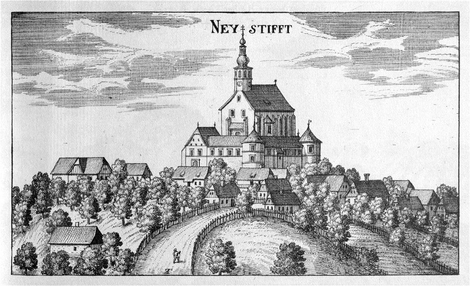 Vischer - Topographia Ducatus Stiria - 253 Maria Neustift bei Pettau - Prujska gora