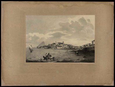 Vista parcial da bahia do Rio de Janeiro