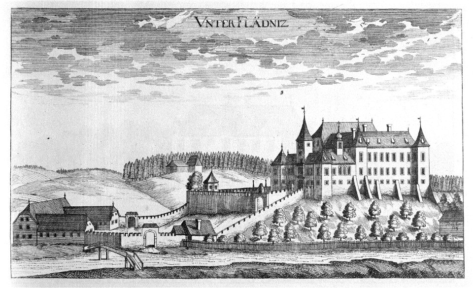 Vischer - Topographia Ducatus Stiria - 071 Unterfladnitz