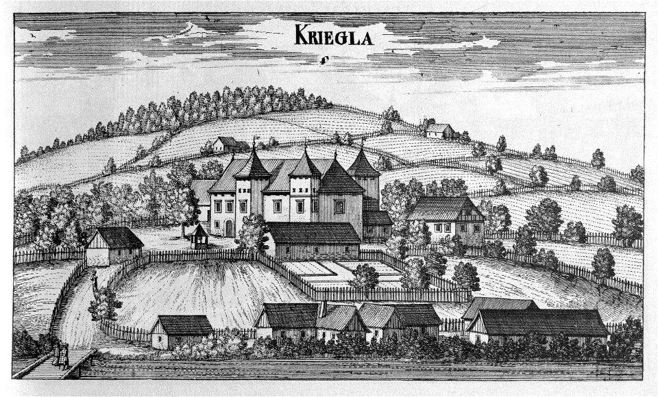 Vischer - Topographia Ducatus Stiria - 216 Schloss Krieglach