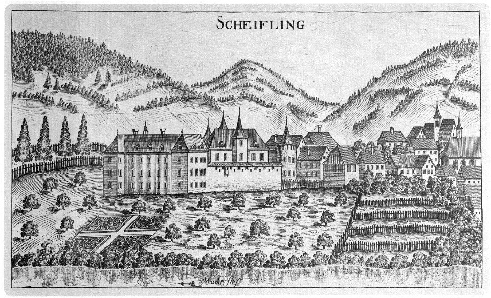Vischer - Topographia Ducatus Stiriae - 375 Scheifling