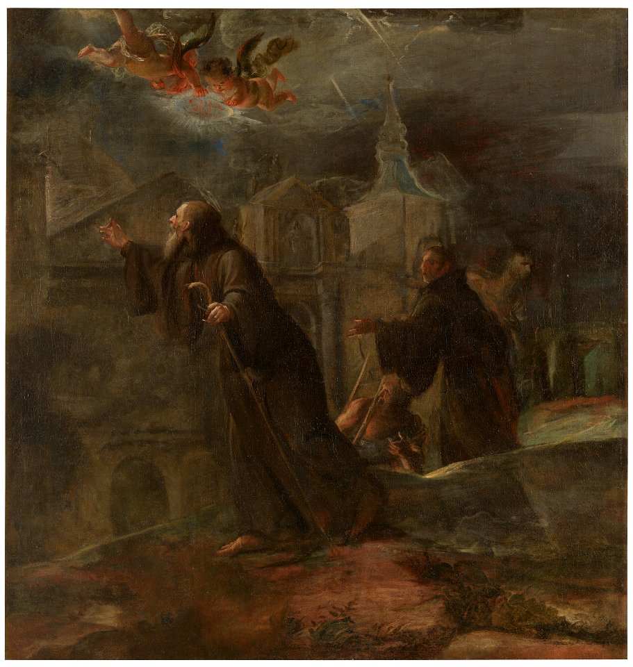 Visión de San Francisco de Paula