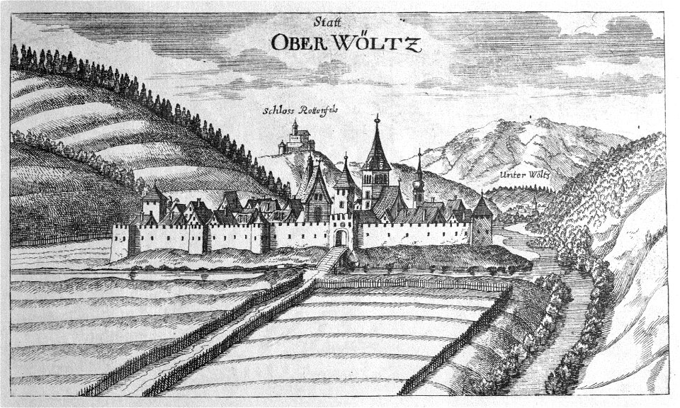 Vischer - Topographia Ducatus Stiriae - 285 Oberwölz