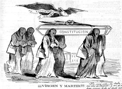 Virgen y mártir