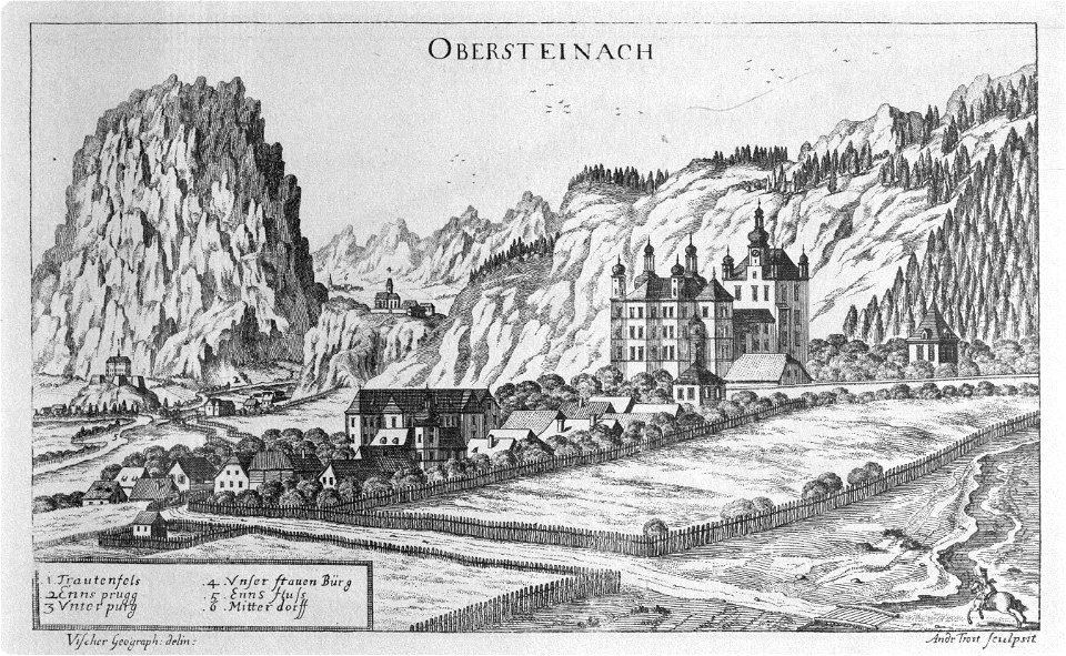 Vischer - Topographia Ducatus Stiriae - 403 Oberstainach