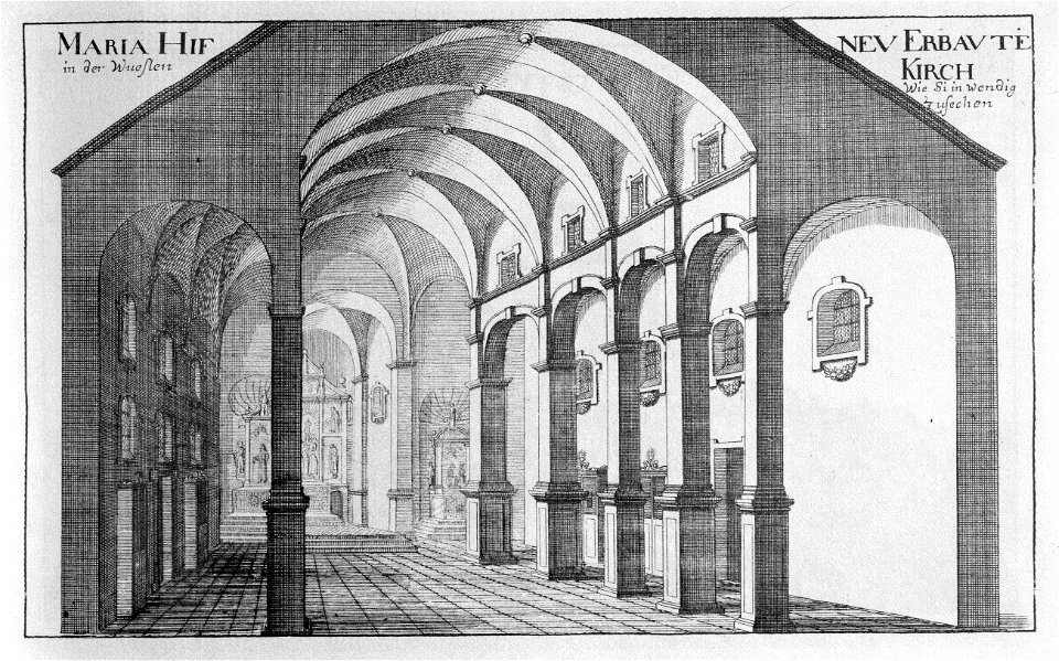 Vischer - Topographia Ducatus Stiria - 252 Maria in der Wüste - Puscava