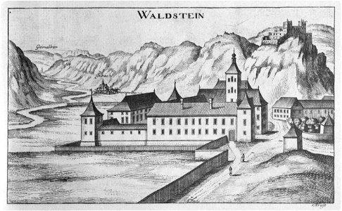 Vischer - Topographia Ducatus Stiriae - 460 Waldstein bei Frohnleiten