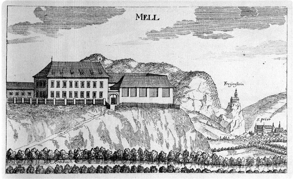 Vischer - Topographia Ducatus Stiria - 260 Mell bei Trofaiach