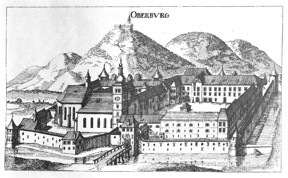 Vischer - Topographia Ducatus Stiria - 280 Oberburg Gornji grad