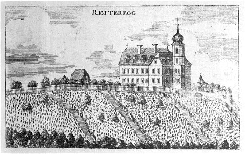 Vischer - Topographia Ducatus Stiriae - 339 Reiteregg bei Graz