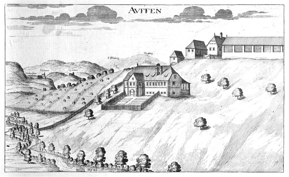 Vischer - Topographia Ducatus Stiria - 017 Auffen bei Großsteinbach