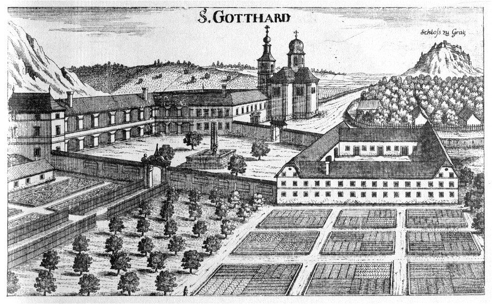 Vischer - Topographia Ducatus Stiria - 131 Graz Sankt Gotthard