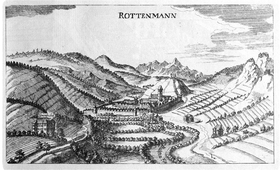 Vischer - Topographia Ducatus Stiriae - 357 Rottenmann