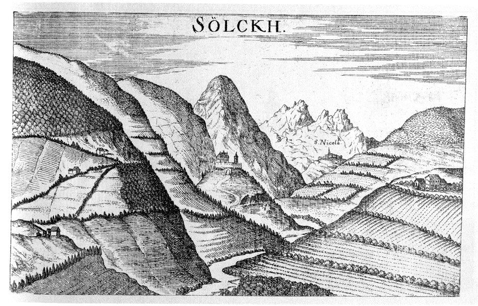 Vischer - Topographia Ducatus Stiria - 139 Großsölk bei Gröbming