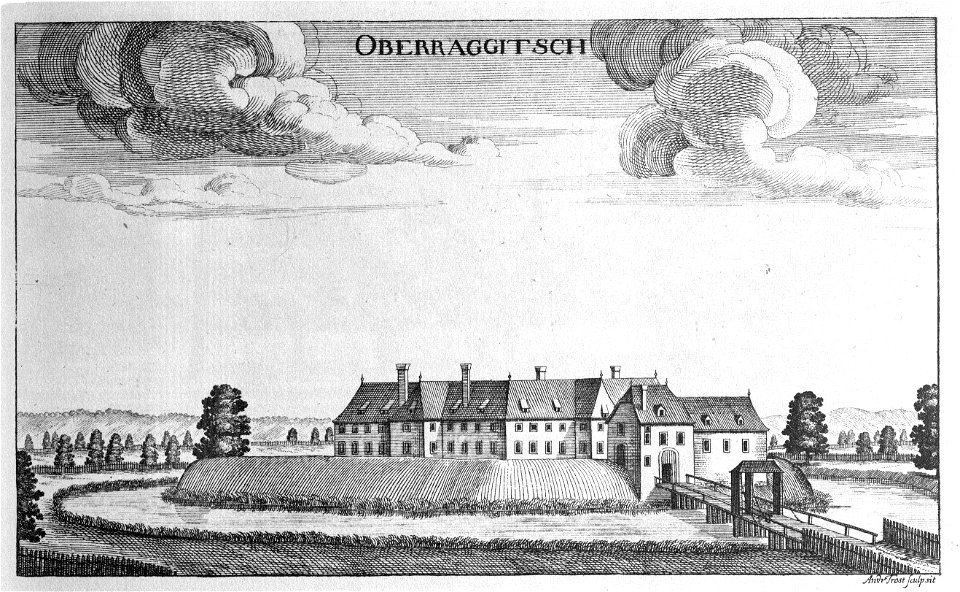 Vischer - Topographia Ducatus Stiriae - 284 Oberrakitsch bei Mureck