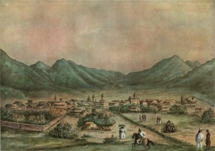 Vista de la ciudad de Salta, según Besnes e Irigoyen